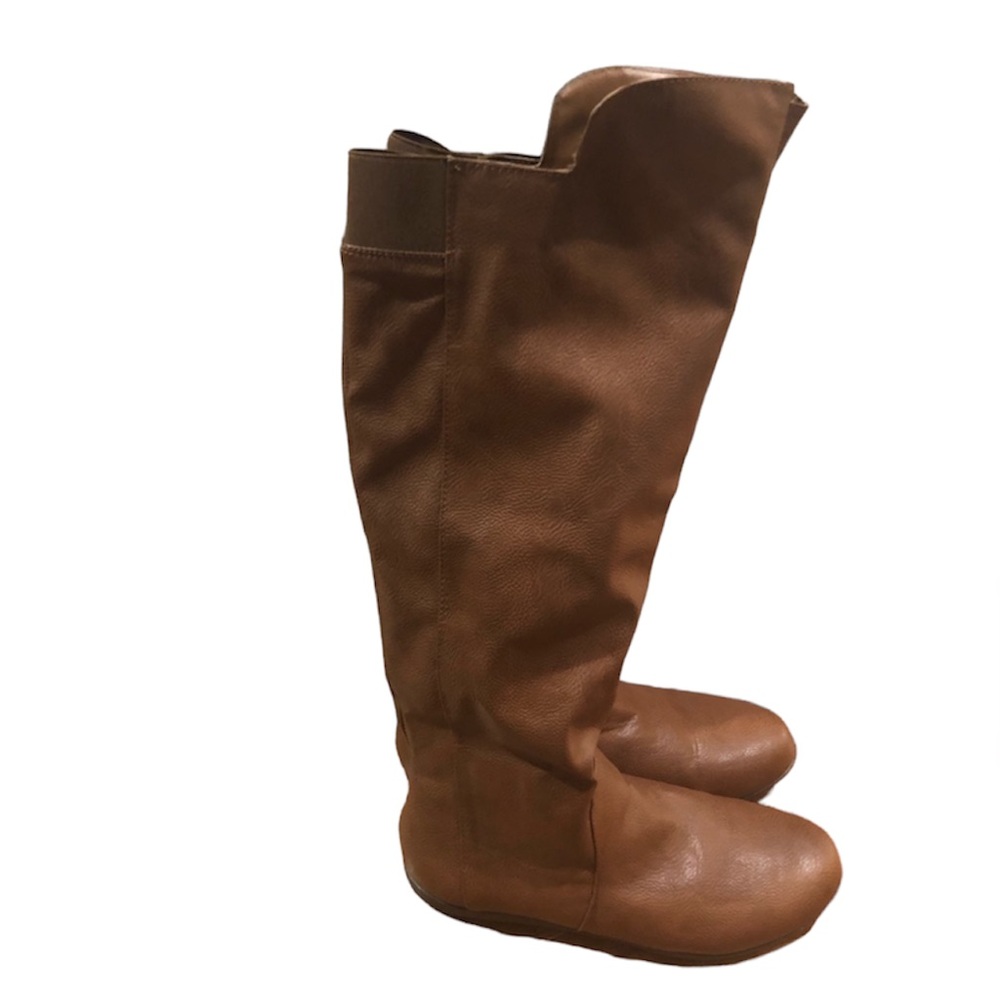 Fergalicious Believe Cognac Boots